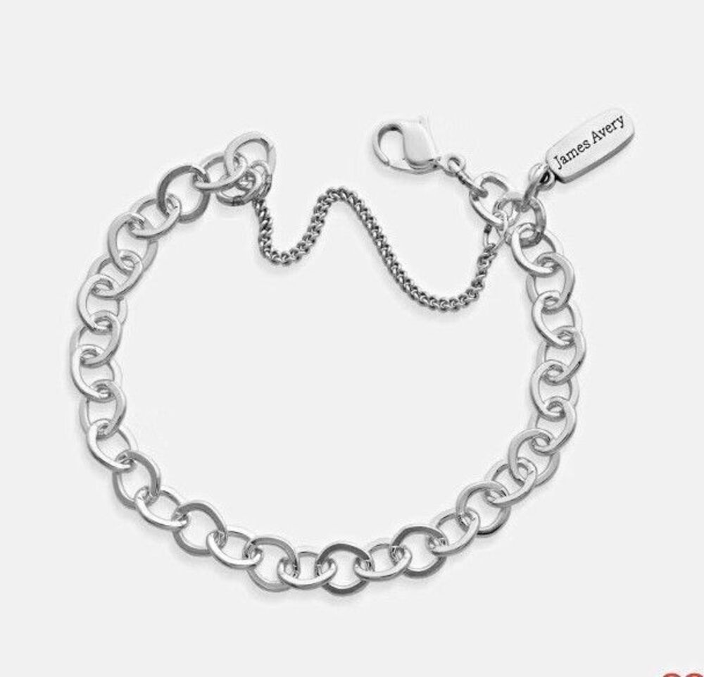 NWT James Avery Forged Link Charm Bracelet(S)
